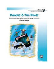 ALFRED FAMOUS &amp; FUN DUETS - BOOK 2