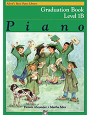 ALFRED ALFRED'S BASIC PIANO LIBRARY-GRADUATION BOOK 1B
