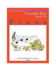 ALFRED ALFRED'S BASIC PIANO LIBRARY - NOTESPELLER BOOK 1A