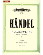 G.F.HANDEL - KLAVIERWERKE BAND I: SUITEN (URTEXT) / ΕΚΔΟΣΕΙΣ PETERS