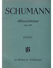 G. HENLE VERLAG ROBERT SCHUMANN - ALBUM LEAVES OP. 124/ ΕΚΔΟΣΕΙΣ HENLE VERLAG- URTEXT