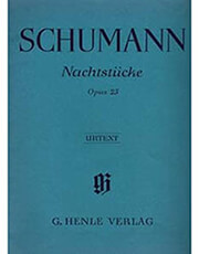 G. HENLE VERLAG SCHUMANN - NACHTSTUCKE OP.23