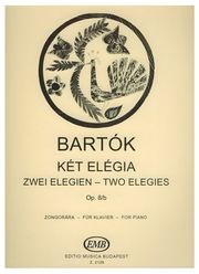 BUDAPEST BELA BARTOK - TWO ELEGIES OP.8B