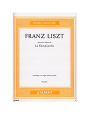 SCHOTT SOHNE FRANZ LISZT - LA CAMPANELLA (N. PAGANINI) / ΕΚΔΟΣΕΙΣ SCHOTT