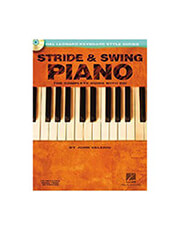 HAL LEONARD STRIDE &amp; SWING (VALERIO) BK/CD