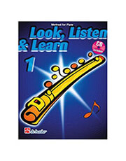 LOOK LISTEN &amp; LEARN PART 1 - FLUTE BK/CD