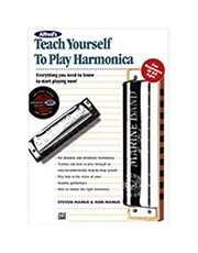 ALFRED TEACH YOURSELF TO PLAY HARMONICA + CD