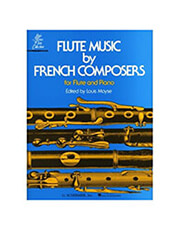 FLUTE MUSIC BY FRENCH COMPOSERS FOR FLUTE &amp; PIANO (MOYSE)