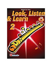 LOOK LISTEN &amp; LEARN PART 2 - FLUTE BK/CD