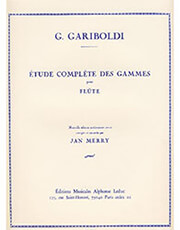 ALPHONSE LEDUC GARIBOLDI  ETUDES COMPLETE DES GAMMES