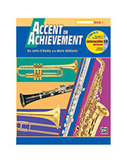 ACCENT ON ACHIEVEMENT BOOK 1 - FLUTE (BK/CD)