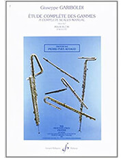 GARIBOLDI  ETUDE COMPLETE DES GAMMES OP.127