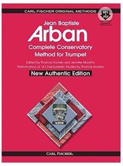 CARL FISCHER ARBAN - COMPLETE CONSERVATORY METHOD FOR TRUMPET (BK/CD)