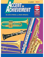 ACCENT ON ACHIEVEMENT BOOK 1: BB CLARINET BK/CD