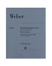 G. HENLE VERLAG WEBER - CLARINET CONCERTO N.2 EB MAJ OP.74