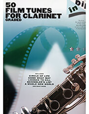 MUSIC SALES DIP IN - 50 FILM TUNES FOR CLARINET (GRADED)