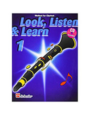 LOOK LISTEN &amp; LEARN PART 1 - CLARINET BK/CD