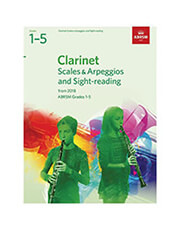OXFORD ABRSM GRADES 1 - 5 CLARINET SCALES &amp; ARPEGGIOS AND SIGHT-READING