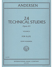 ANDERSEN  24 TECHNICAL STUDIES OP.63 II