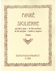 BUDAPEST FAURE  SICILIANNE OP.78