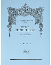 ALPHONSE LEDUC GRETCHANINOFF  2 MINIATURES OP.145 N 1
