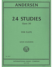 ANDERSEN  24 STUDIES OP.30