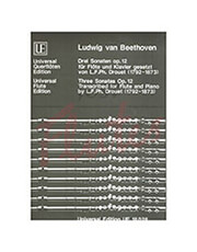 BEETHOVEN  3 SONATES OP.12