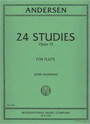 ANDERSEN  24 STUDIES OP.15