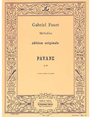 ALPHONSE LEDUC FAURE  PAVANE OP.50