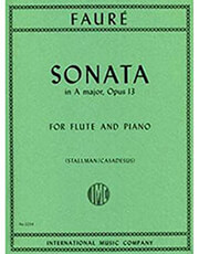 FAURE  SONATA OP.13 A-MAJOR