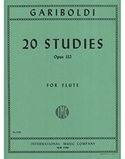 GARIBOLDI  20 STUDIES OP.132