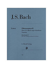 JOHANN SEBASTIAN BACH - FLUTE SONATAS VOLUME II / ΕΚΔΟΣΕΙΣ HENLE VERLAG