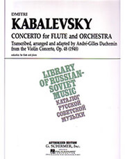 SCHIRMER KABALEVSKY  CONCERTO