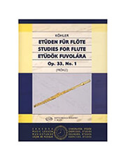 BUDAPEST KOHLER E. - 15 EASY STUDIES OP.33 VOL.1 / ΕΚΔΟΣΕΙΣ BUDAPEST