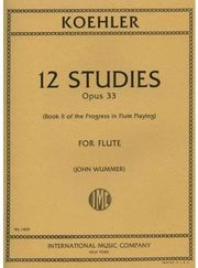 KOHLER  12 EASY STUDIES OP.33 N.2