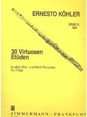 KOHLER  30 ETUDE DE VIRTUOSITE OP.75 N.2