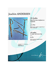 ANDERSEN JOACHIM - 24 ETUDES OP.21
