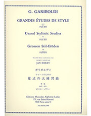 ALPHONSE LEDUC GARIBOLDI  GRANDS ETUDE DE STYLE OP.134