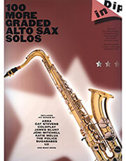 MUSIC SALES 100 MORE GRADED ALTO SAX SOLOS