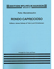 EDITION WILHELM HANSEN MENDELSSOHN - RONDO CAPRICCIOSO OP.14