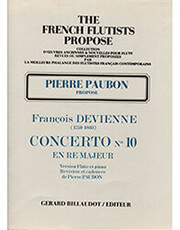 DEVIENNE - CONCERTO N.10 IN D MAJOR