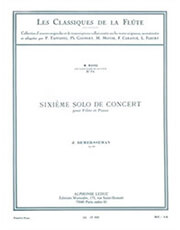 ALPHONSE LEDUC MOYSE - SIXIEME SOLO DE CONCERT OP.82