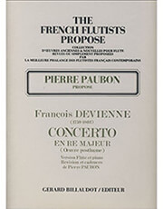 DEVIENNE - CON. IN D MAJOR OEUVRE POSTHUME