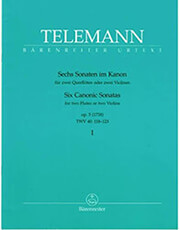 TELEMANN - 6 CANONIC SONATAS OP.5 N1 φωτογραφία