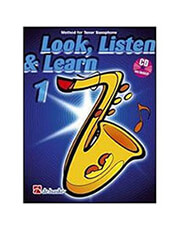 LOOK LISTEN &amp; LEARN PART 1 - TENOR SAXOPHONE BK/CD