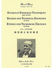 ALPHONSE LEDUC MOYSE - ETUDES ET EXERCISES TECHNIQUES