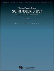 MUSIC SALES SCHINDLERS LIST - VIOLIN &amp; PIANO