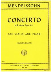 MENDELSSOHN CONCERTO E MINOR OP.64