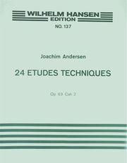 EDITION WILHELM HANSEN ANDERSEN 24 TECHNICAL STUDIES OP.63N2