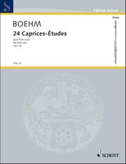 BOEHM 24 CAPRICES - ETUDES OP. 26